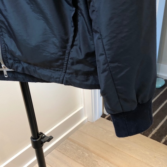 Universal Works Men's MA-1 Jacket, Navy Medium - Picture 3 of 10